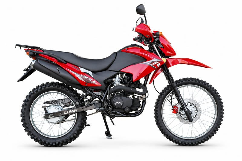 Bike- Trail 200cc. Red Meilun