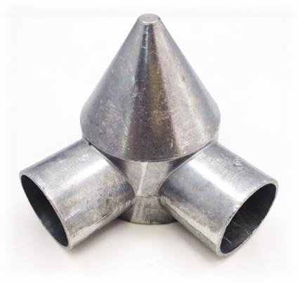 BC2138X2 Bullet cap 2" X 1-3/8" Two way