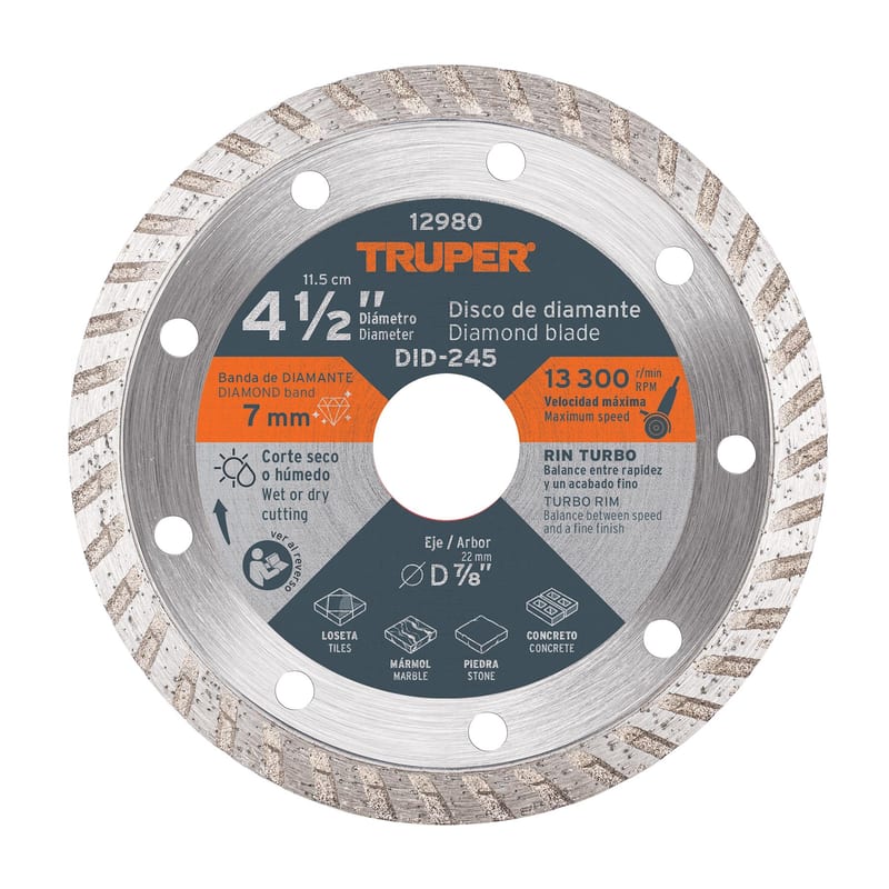 Blade Diam 4-1/2in Turbo DiD-245