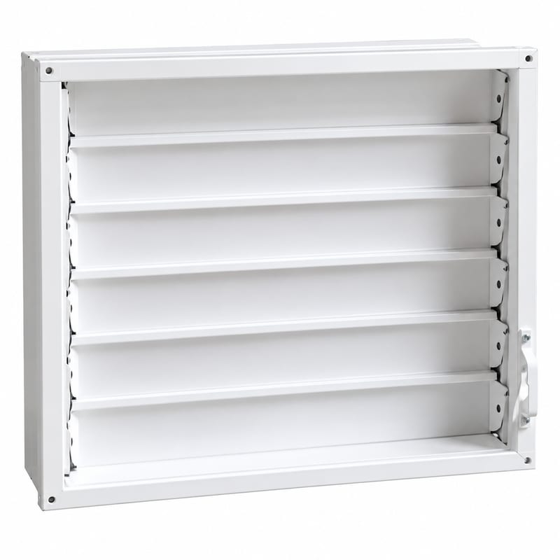 Alum Louver Window 24X22 1/4