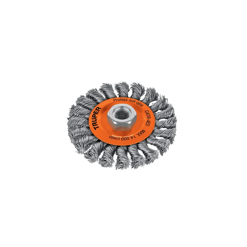 Brush Wheel 4in Knotted CATR-4ES TR