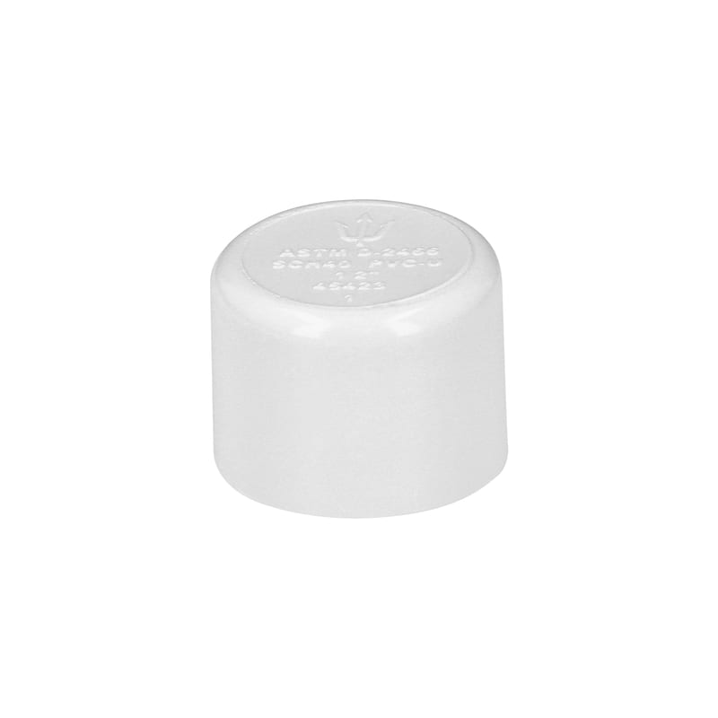 Cap 1/2in Sch40 PVC-361 FO-TR