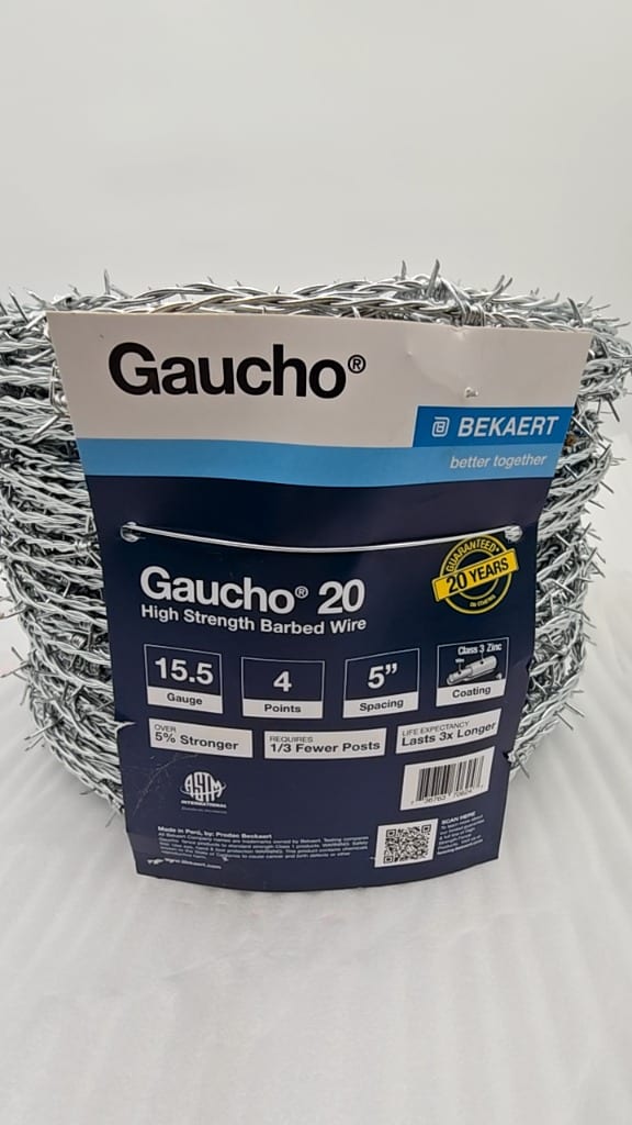 Wire -Barb 15.5 Guage 435 Yards Gaucho