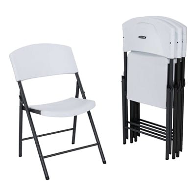 Lifetime Folding Chair White
